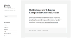 Desktop Screenshot of digitale-probleme.de